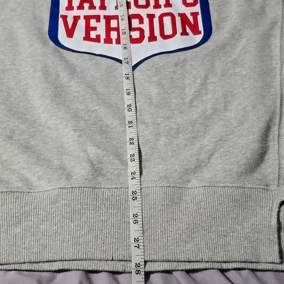 Aerie The Chill Crew Oversized Sweatshirt Women's L, w/Taylor's Version Fan Made - Picture 12 of 12